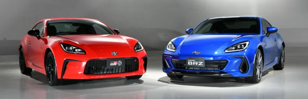Toyota GR86 and Subaru BRZ
