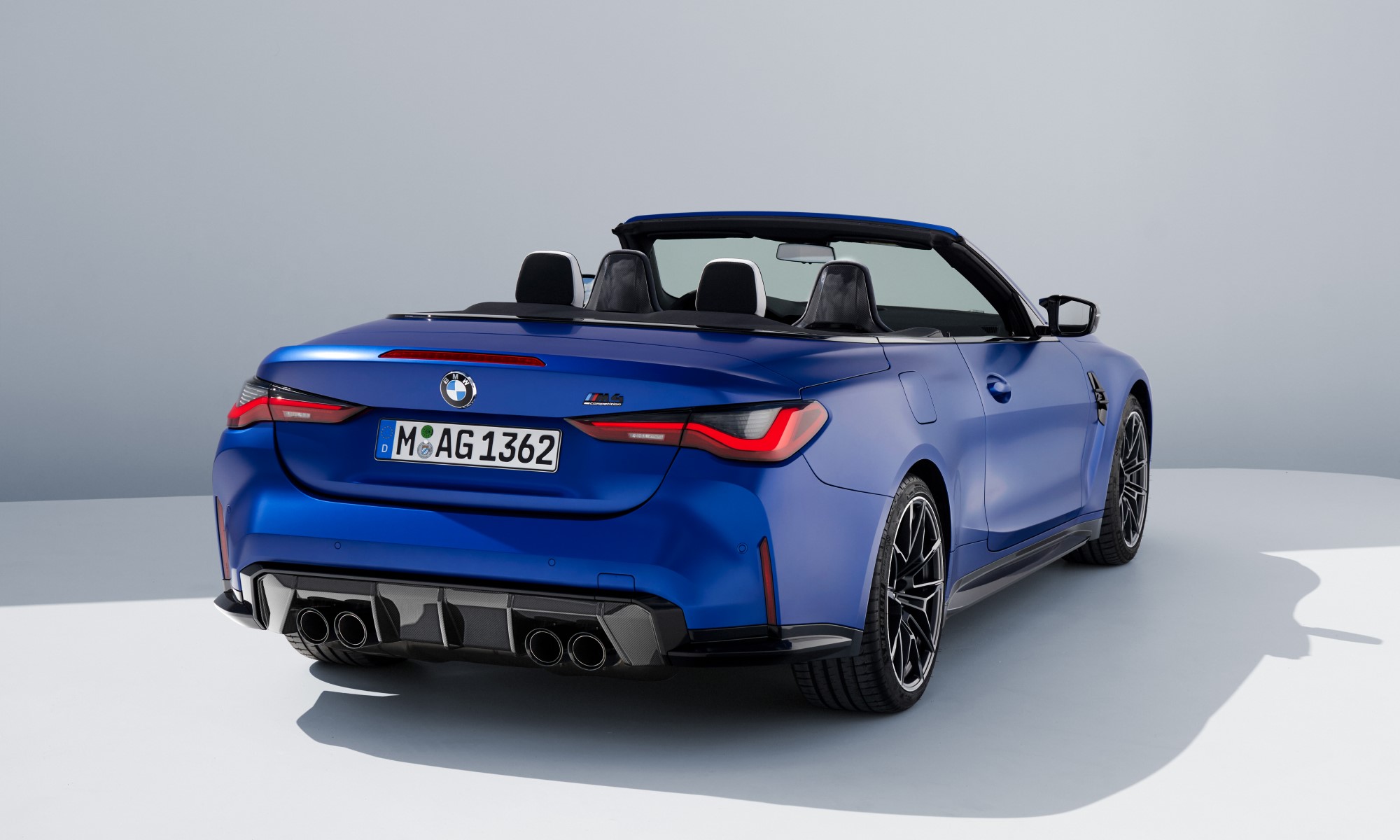 BMW M4 Competition Convertible rear
