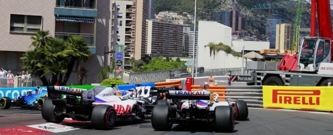 F1 Review Monaco 2021 overtake