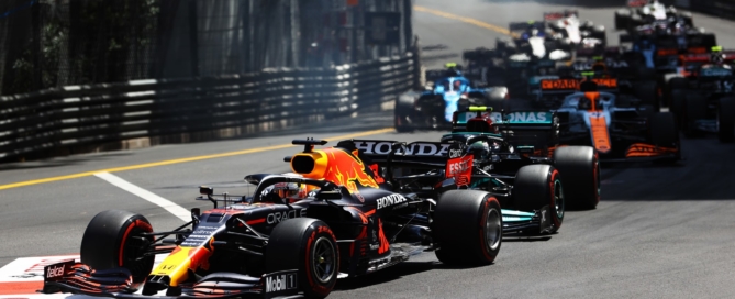 F1 Review Monaco 2021 start
