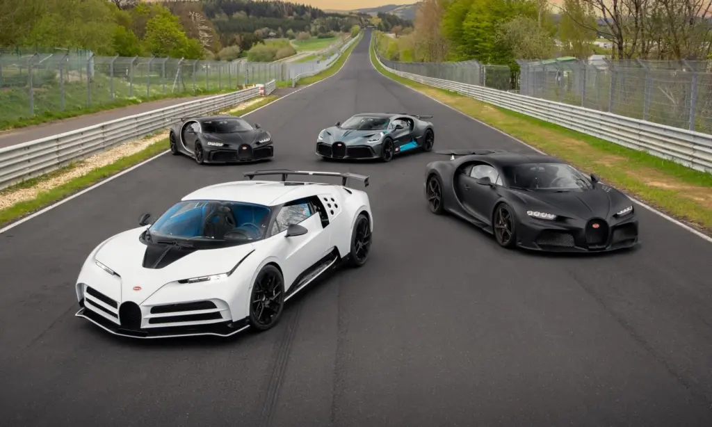 Testing Bugattis Most Expensive Fleet In the World [w/video]