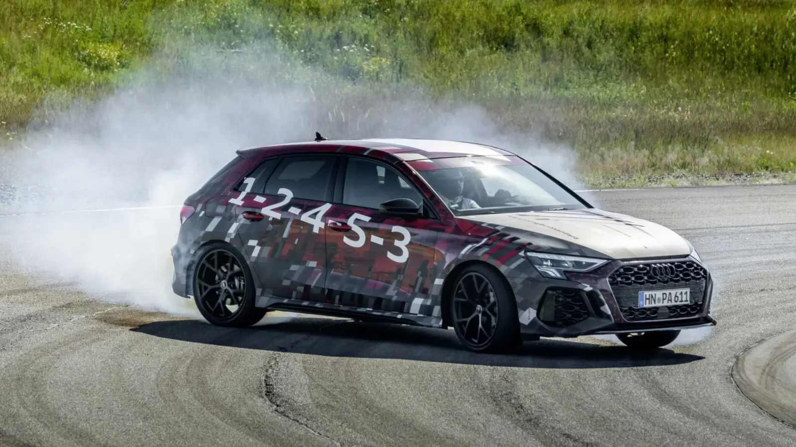 Audi RS3 Prototypes Showcase Drift Mode [w/videos]