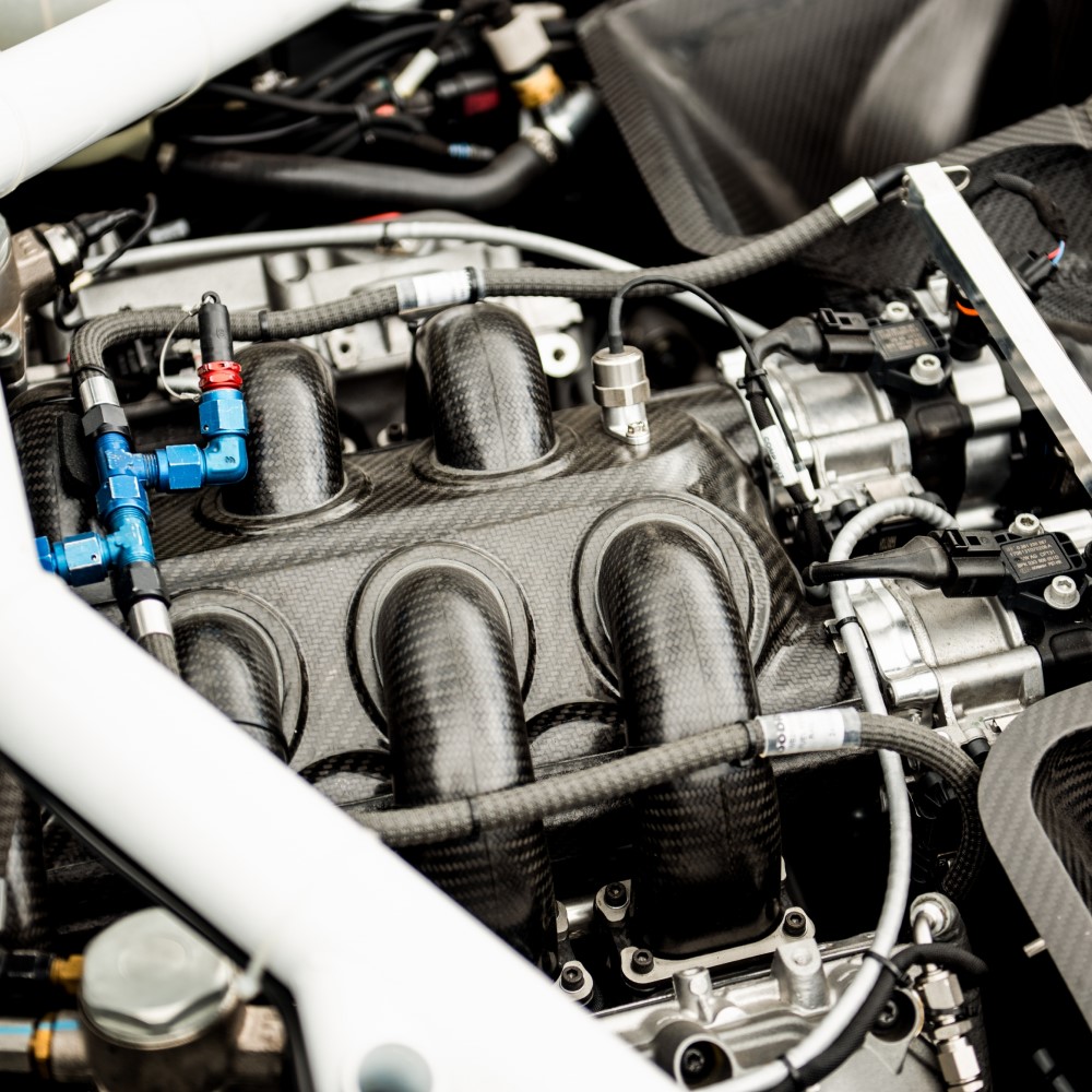 Bentley Continental Pikes Peak engine