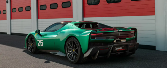 Ferrari 296 Speciale rear