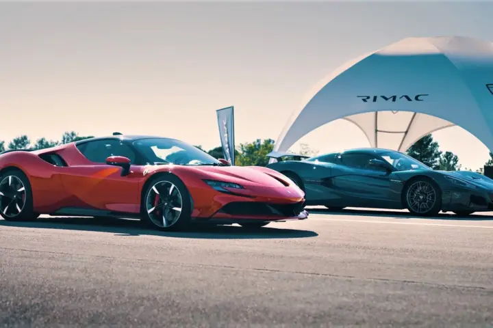 Rimac vs Ferrari In A Hypercar Drag Race [w/video]