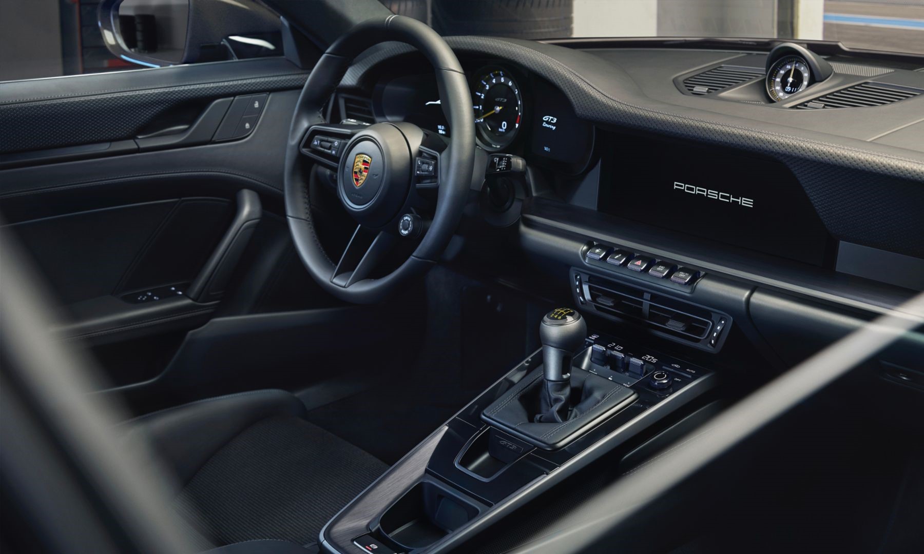 Porsche 911 GT3 Touring interior