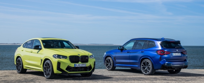 Refreshed BMW X3M and X4M