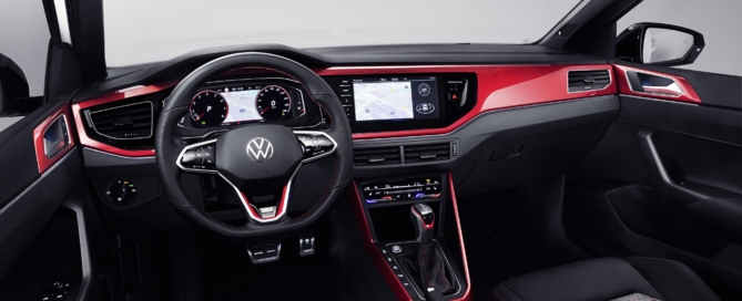 Refreshed VW Polo GTI interior