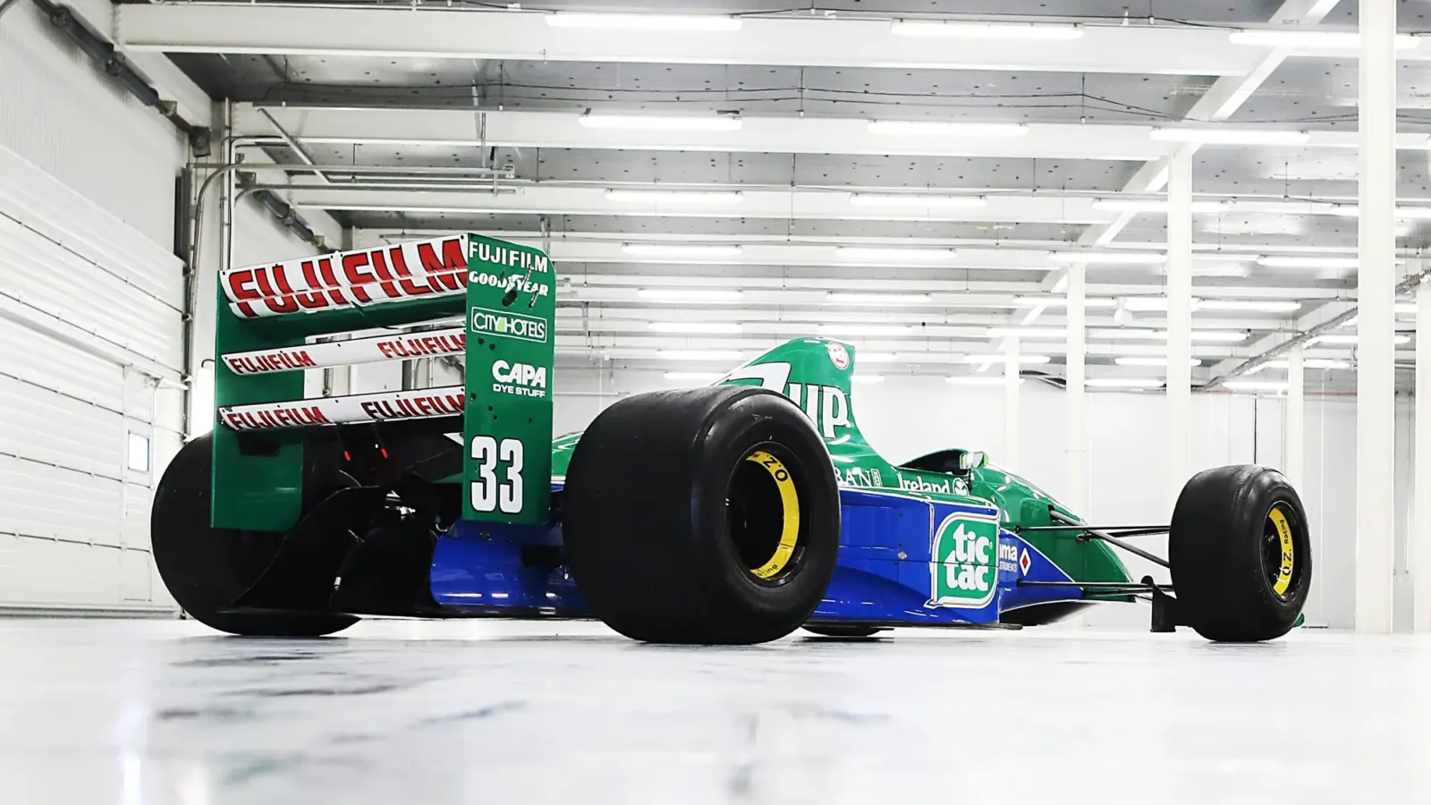 Ex-Michael Schumacher Jordan F1 Car For Sale [w/video]