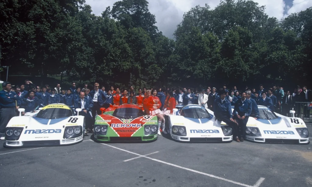 Mazda at Le Mans in 1991
