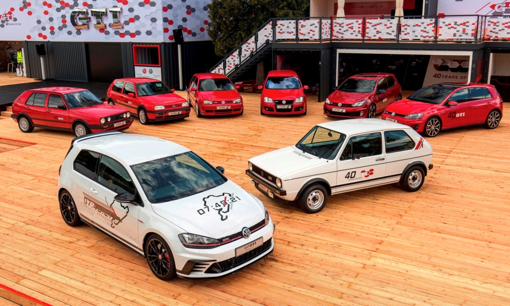 VW Golf GTI Generations