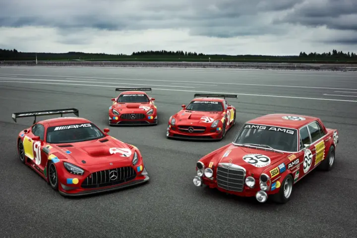 AMG 50 Years Legend Of Spa Limited Edition GT3 Cars