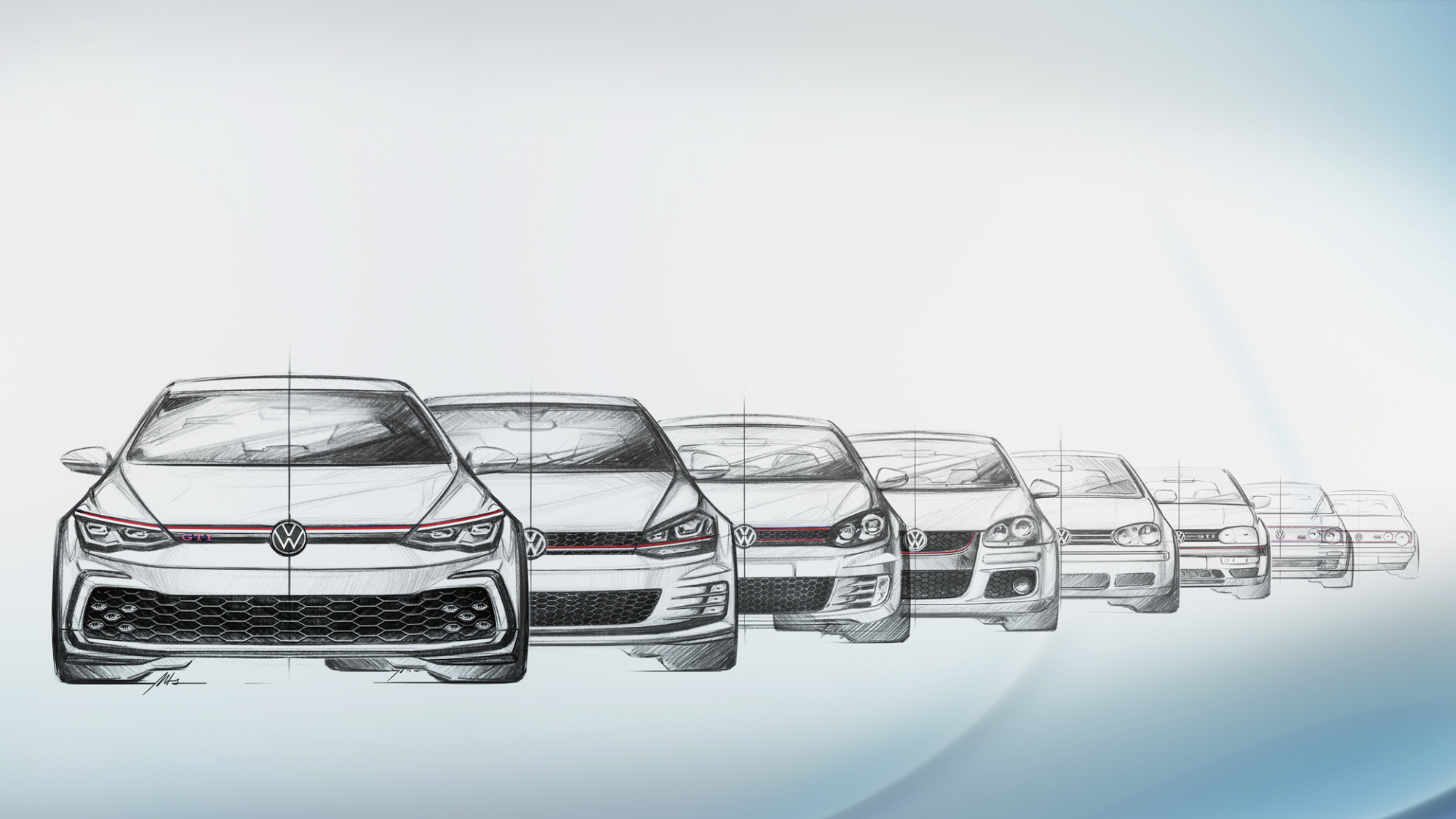 VW Golf GTI Generations