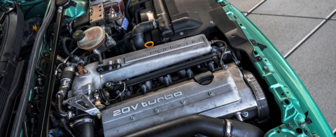 Audi RS2 Avant Development engine
