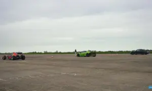 F1 vs Modified Cars Drag Race [video]