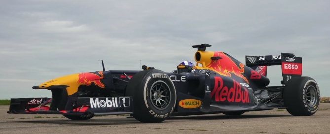 F1 vs Modified Cars