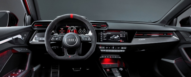 New Audi RS3 interior