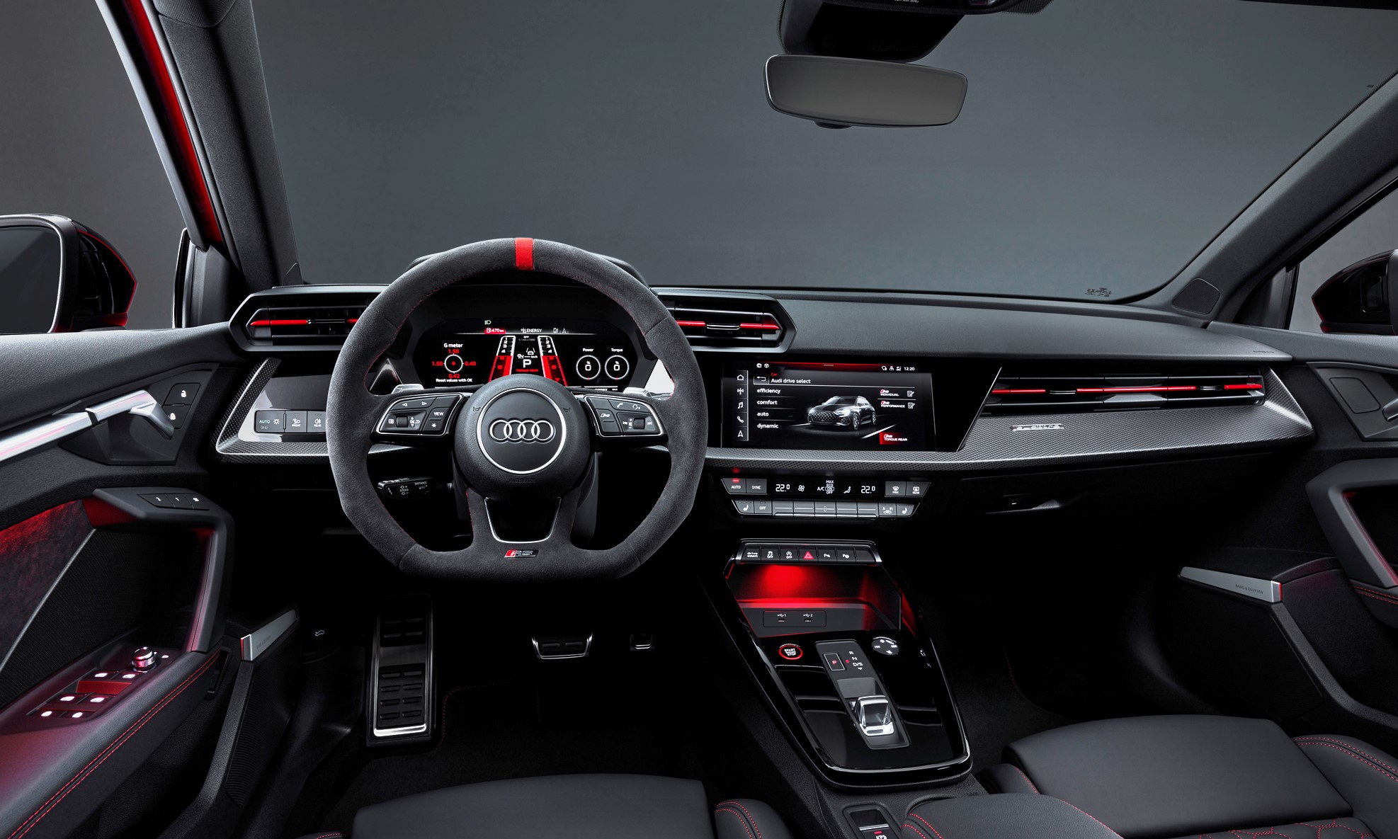 New Audi RS3 interior