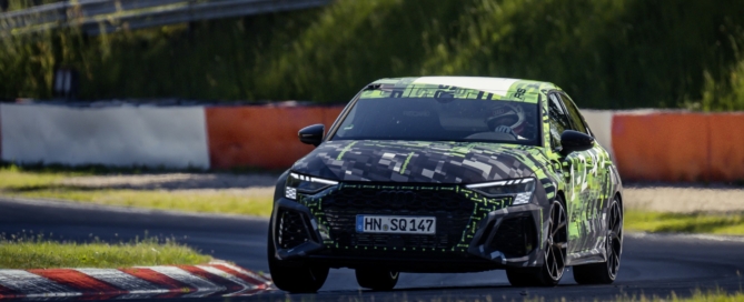 Audi RS3 Claims Nurburgring Lap Record 4