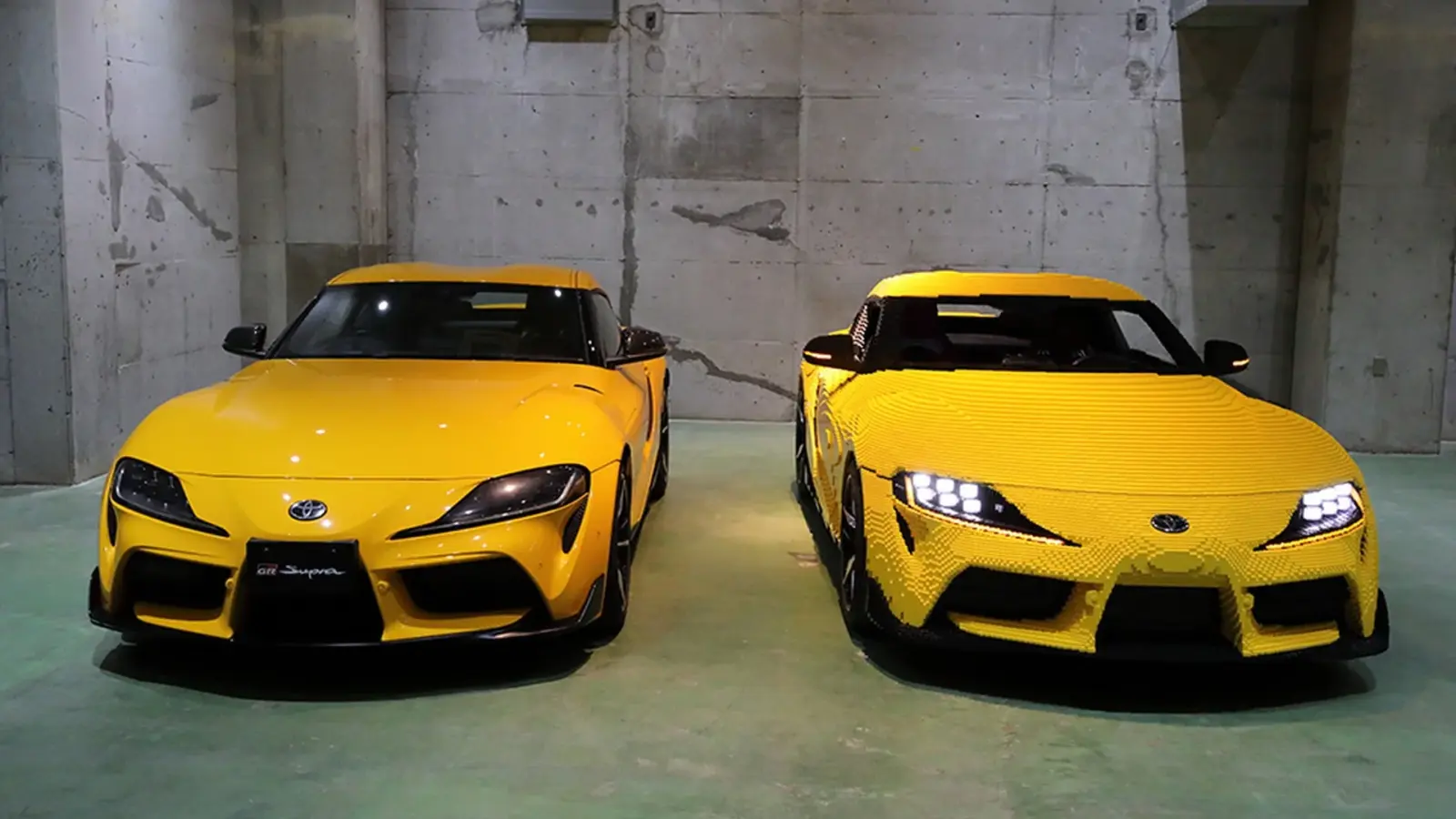 Life-Size Lego Toyota GR Supra Created [w/video]