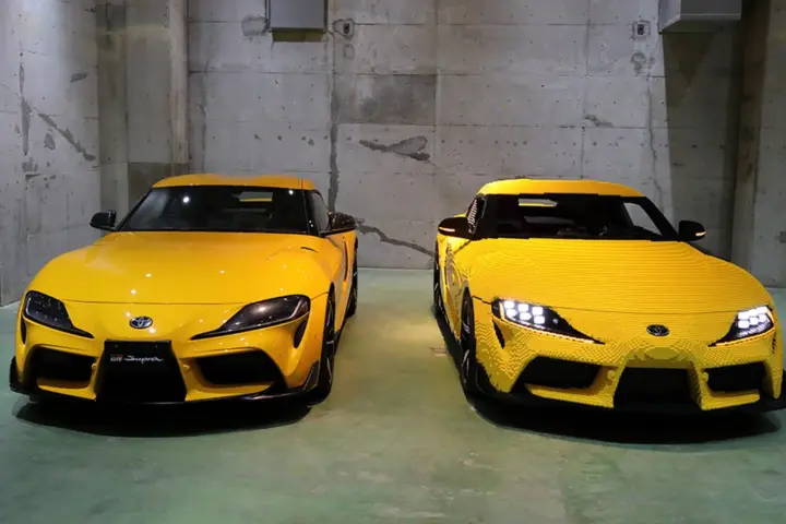 Life-Size Lego Toyota GR Supra Created [w/video]