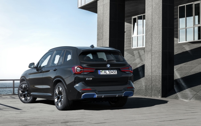 BMW iX3 rear
