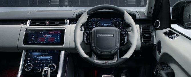 Range Rover Sport SVR Ultimate Edition interior