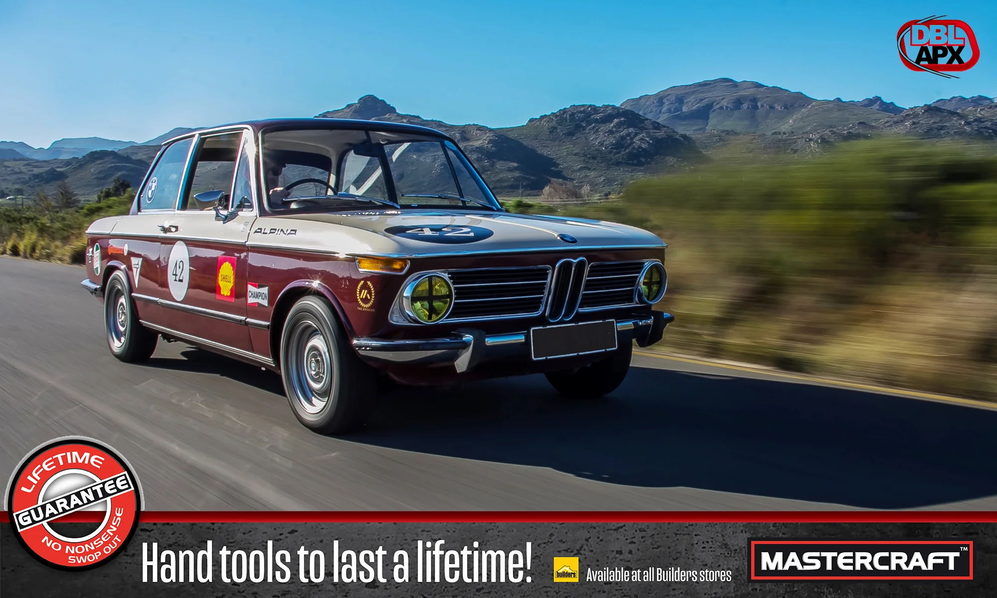 1971 BMW 2002 front tracking