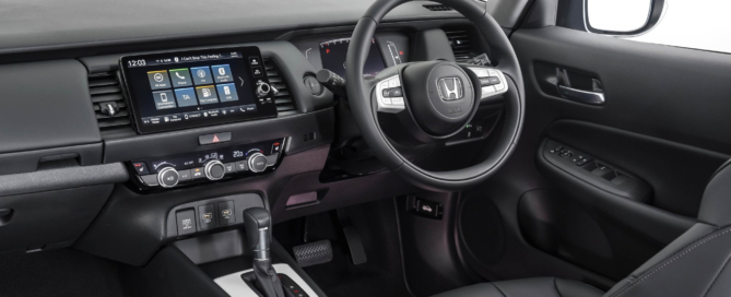 New Honda Fit interior