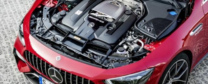 Mercedes-AMG GT63 S E Performance engine