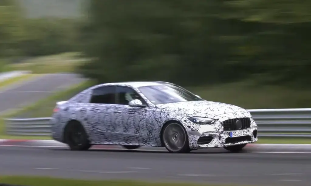 UPDATED: New Mercedes-AMG C63 Testing [videos]