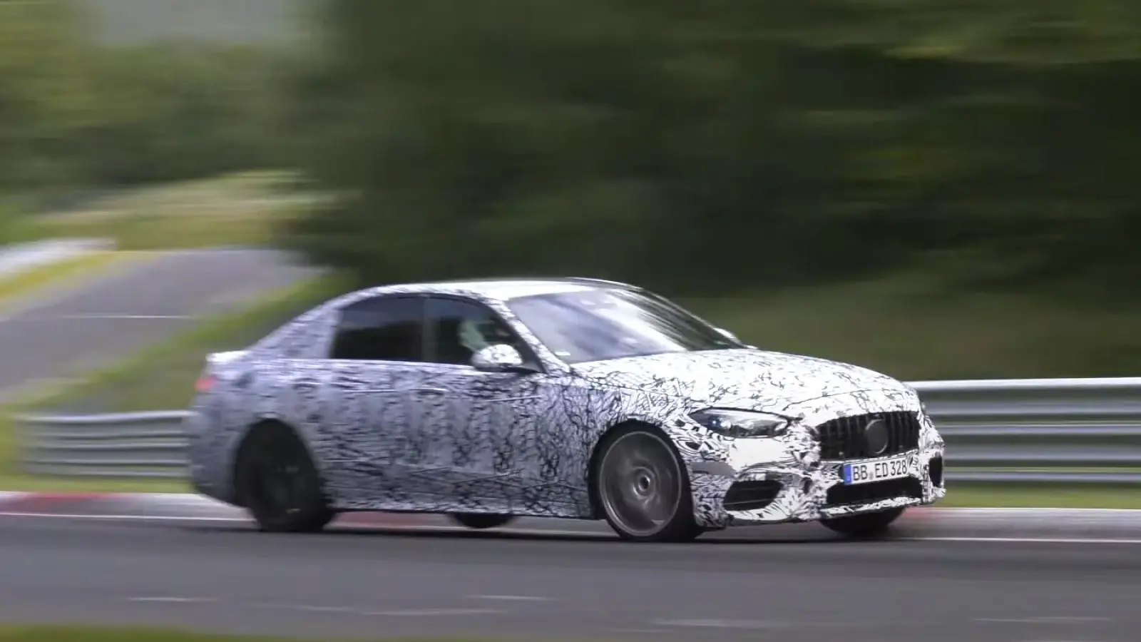 UPDATED: New Mercedes-AMG C63 Testing [videos]