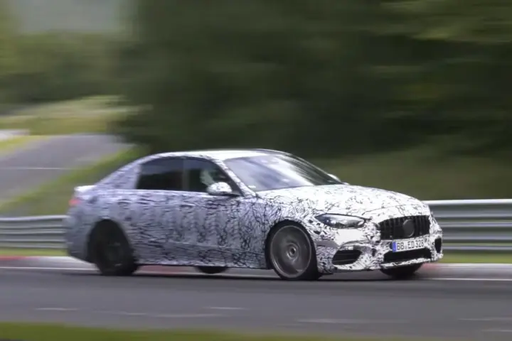 UPDATED: New Mercedes-AMG C63 Testing [videos]