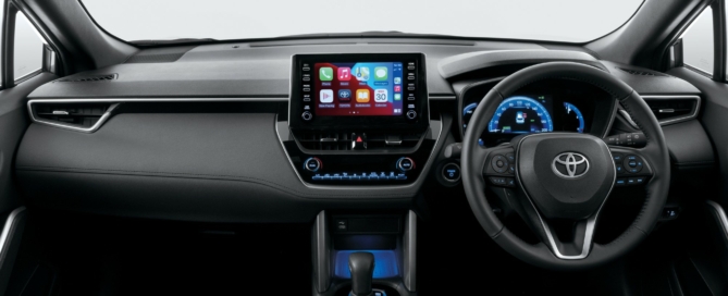 Toyota Corolla Cross Range hybrid interior
