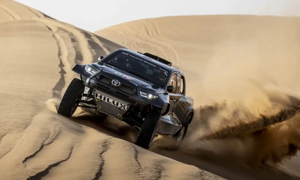 Toyota GR DKR Hilux T1+ Racer Unveiled [w/video]