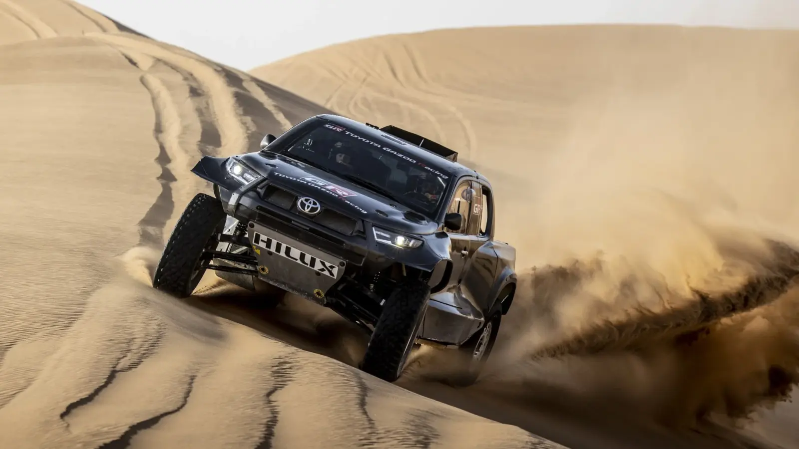 Toyota GR DKR Hilux T1+ Racer Unveiled [w/video]