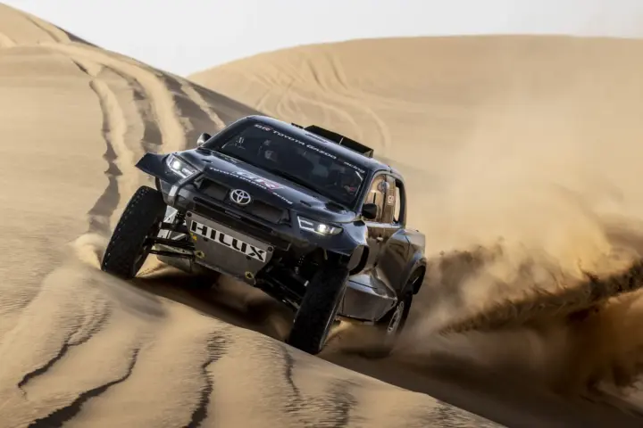 Toyota GR DKR Hilux T1+ Racer Unveiled [w/video]