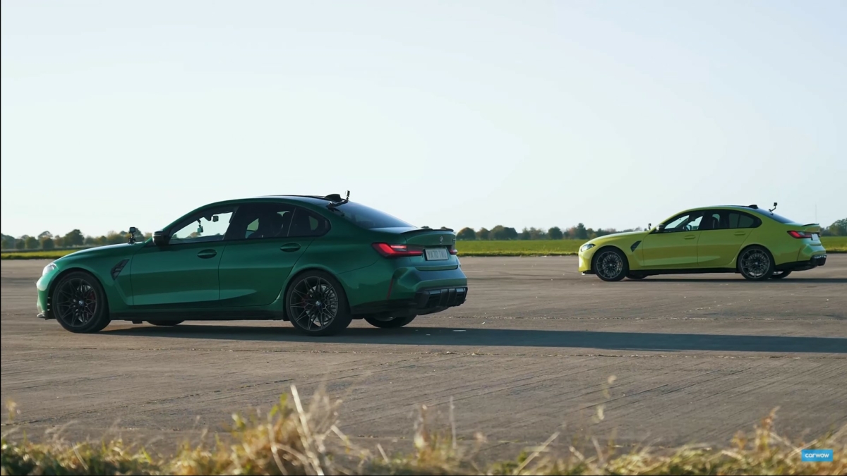 BMW M3 RWD vs AWD Drag Race [video] Double Apex