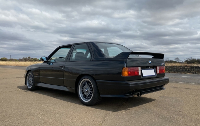 E30 BMW M3 rear