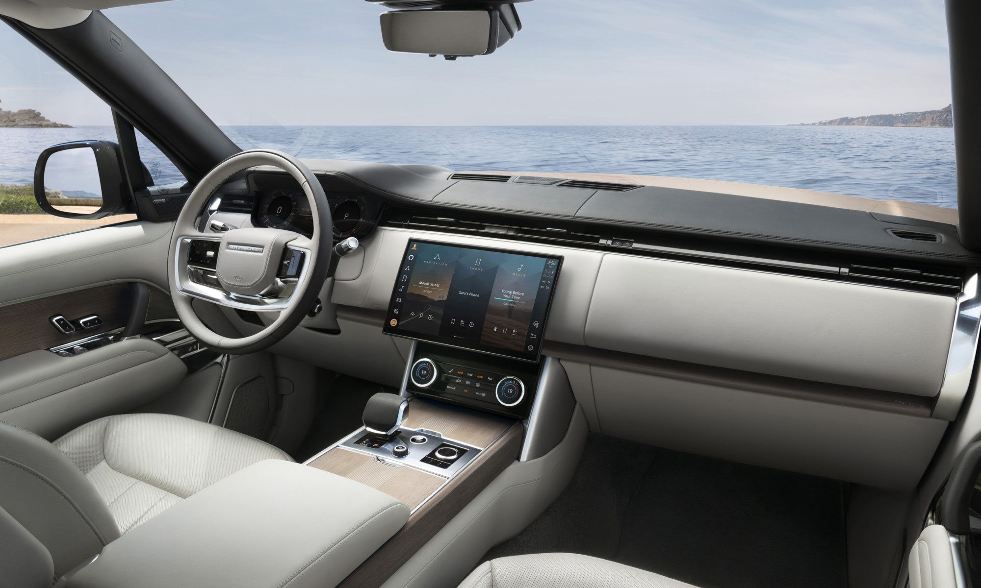 New Range Rover interior
