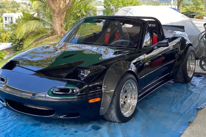 Custom-built BMW M5 Powered MX-5 [w/video]