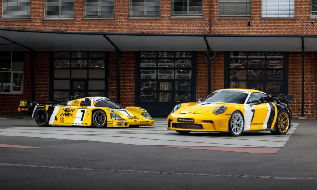 Porsche GT3 Boasts Le Mans Winning Livery [w/video]