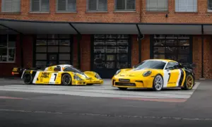 Porsche GT3 Boasts Le Mans Winning Livery [w/video]