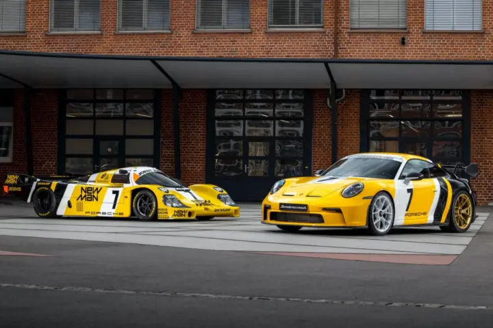 Porsche GT3 Boasts Le Mans Winning Livery [w/video]