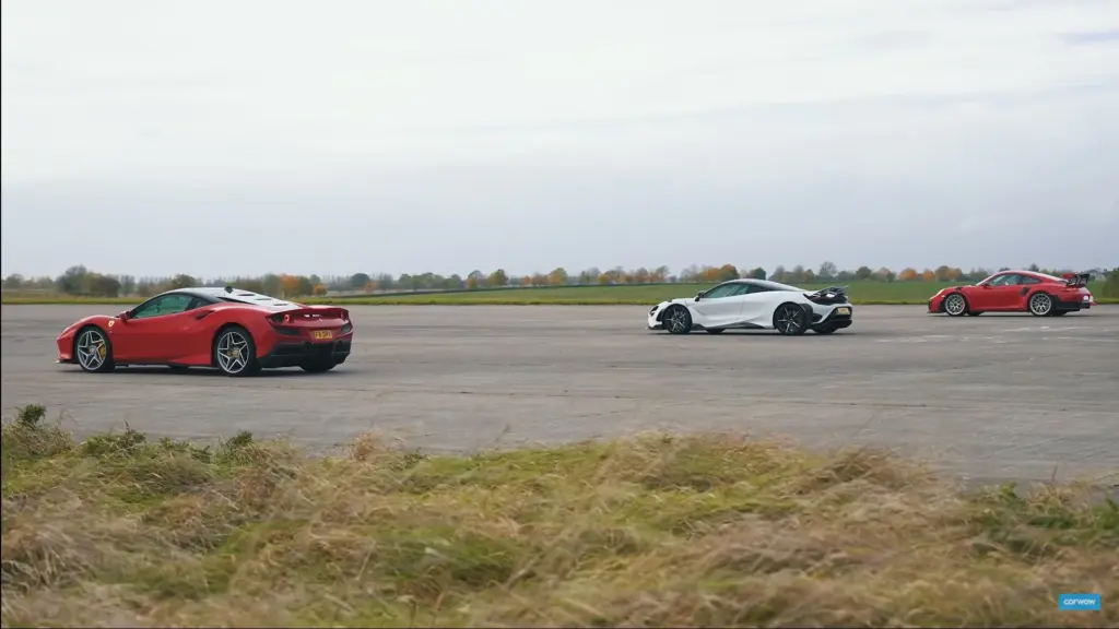 Twin-turbo Supercar Drag Race [video]