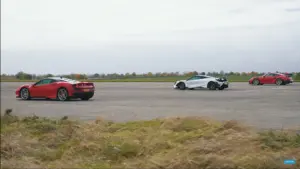Twin-turbo Supercar Drag Race [video]