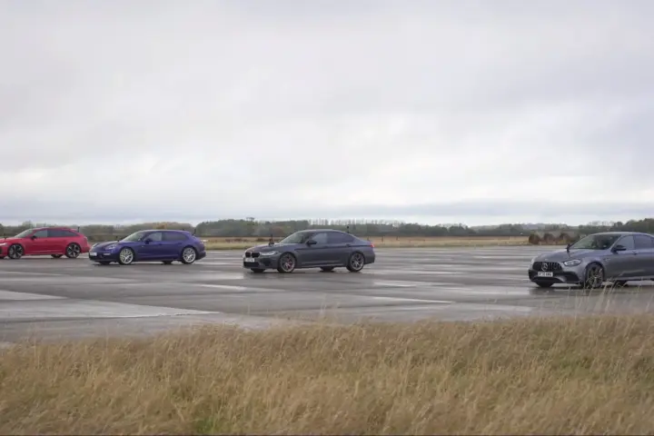 German Supersaloon Drag Race [video]