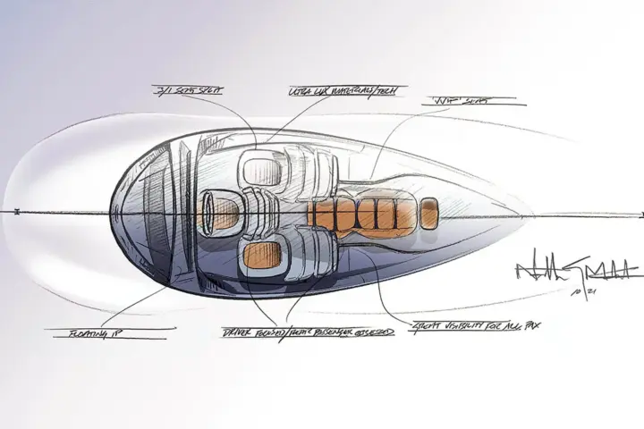 Project Deep Space – The World’s First Six-Wheel-Drive, Fully Electric Hyper-GT
