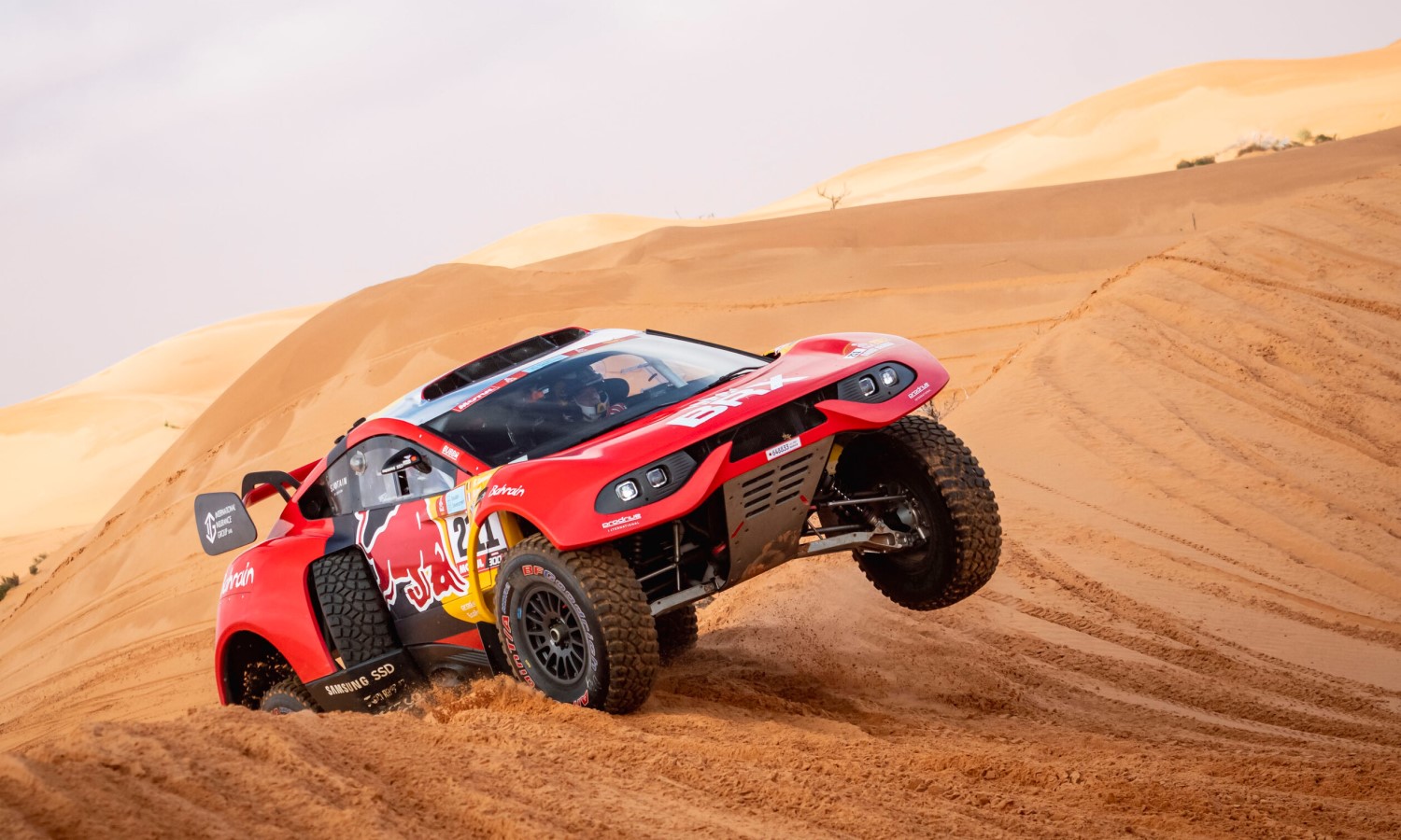 Loeb won 2022 Dakar Stage 2