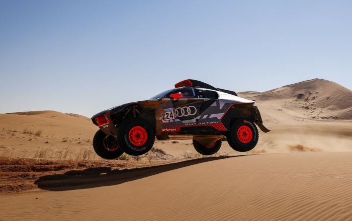 Mattias Ekstrom in action on 2022 Dakar Stage 6 (F. Le Floch - DPPI)